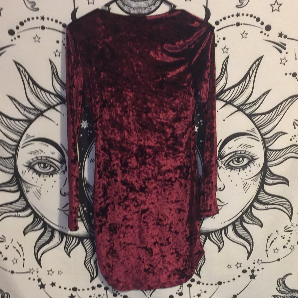 Rue21 Velvet Bodycon Dress (S) - Picture 2 of 5